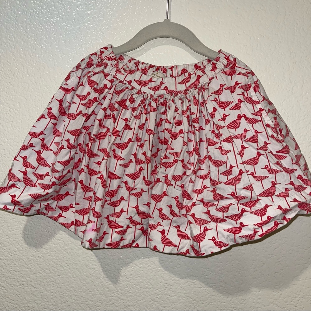 Kate Spade Red birds skirt for Girls - Picture 2 of 7